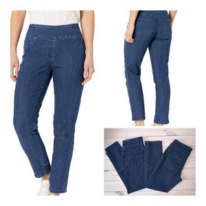Ruby Rd. Petite Pull-On Jeans Bundle – 2 Pairs Size 4P Classic Stretch Office